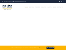 Tablet Screenshot of primesolutionsuk.com